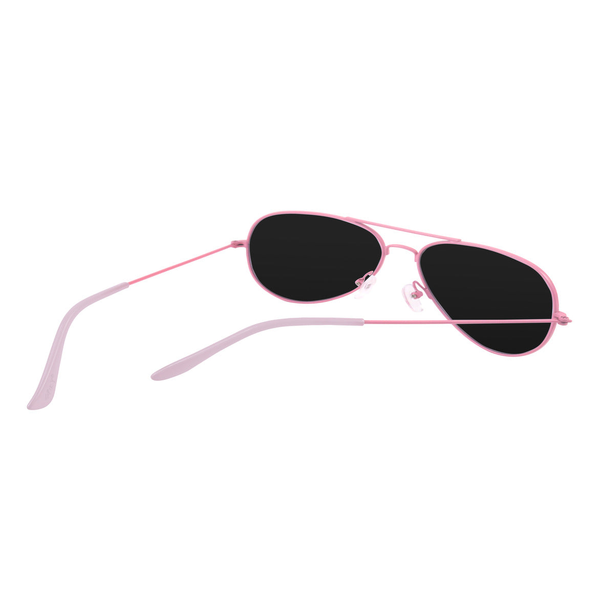 Spiky Aviator UV Protected Sunglass - Light Pink Grey