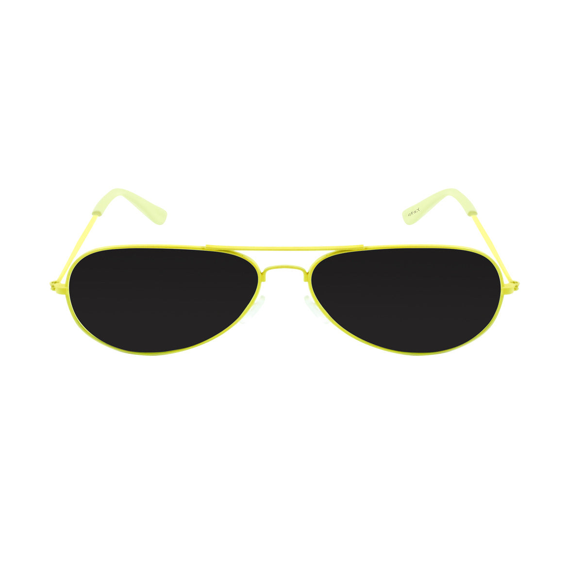 Spiky Aviator UV Protected Sunglass - Yellow Grey