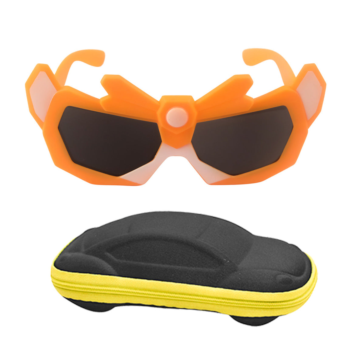 Spiky Robot UV Protected Sunglass - Orange